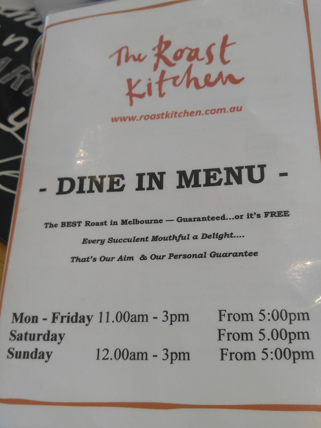 The Roast Kitchen | 259 High St, Kew VIC 3101, Australia | Phone: (03) 9855 1820