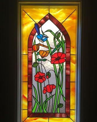 Stained Glass Overlay - Security Doors | Windows | Screens Suppl | Servicing all Penrith, Nepean, Blacktown, Blue Moutains, Kings Langley, Glenwood Toongabbie, Katoomba, Rooty Hill, Springwood, Lawson, Quakers Hill, St Marys, 3a/55 York Rd, South Penrith NSW 2750, Australia | Phone: 0413 151 467