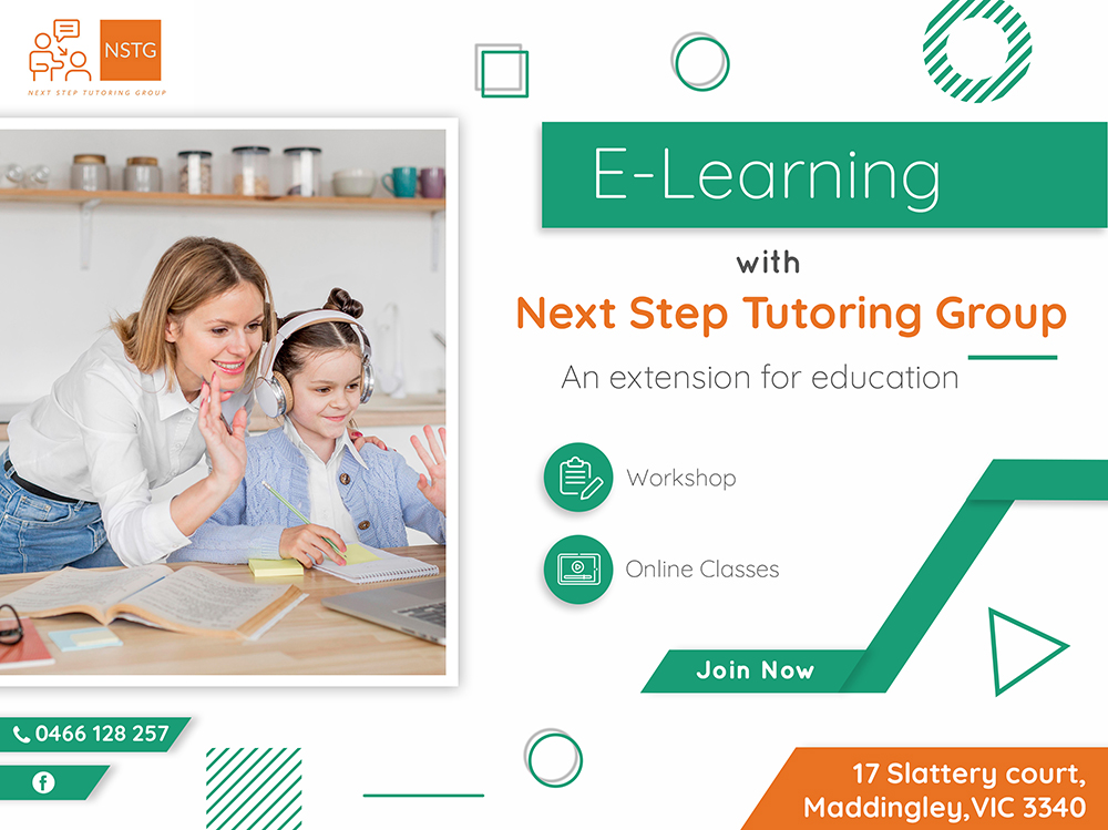 Next Step Tutoring Group | 17 Slattery Ct, Maddingley VIC 3340, Australia | Phone: 0466 128 257