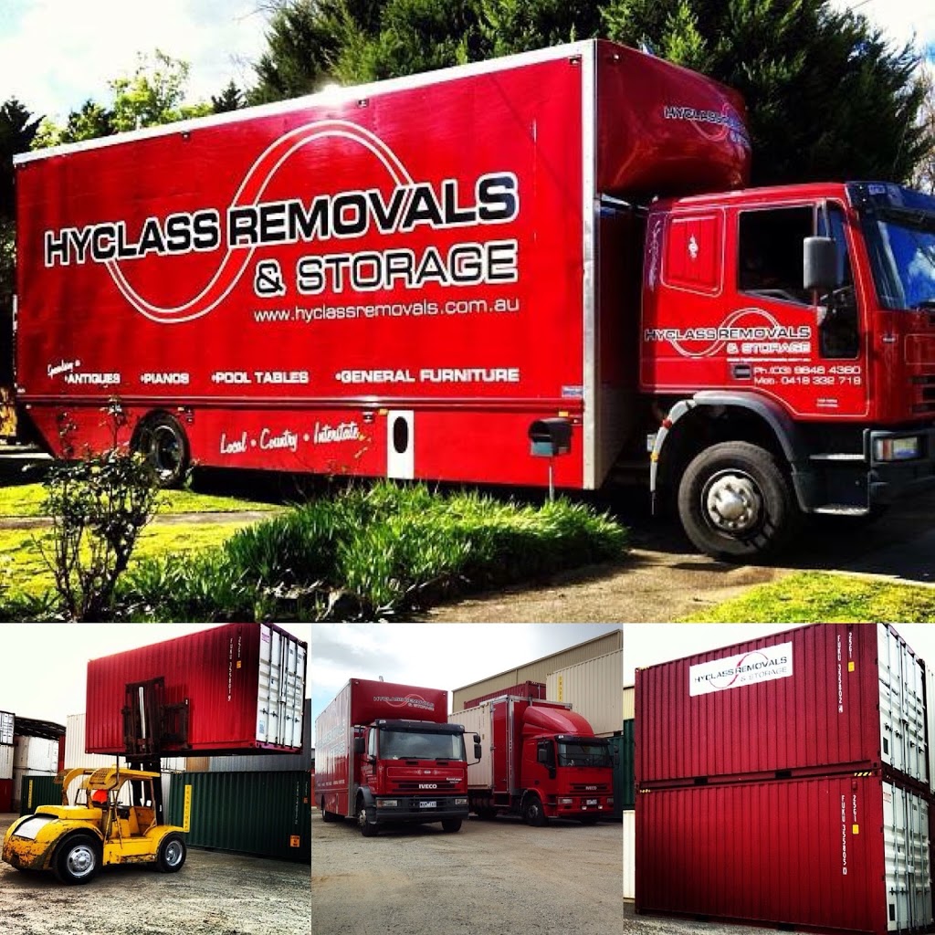 Hyclass Removals & Storage | moving company | 15 Mayo Cl, Templestowe VIC 3106, Australia | 0398464360 OR +61 3 9846 4360