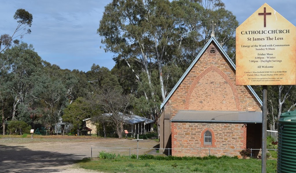 St James the Less Catholic Church | church | 26 Luck St, Macclesfield SA 5153, Australia