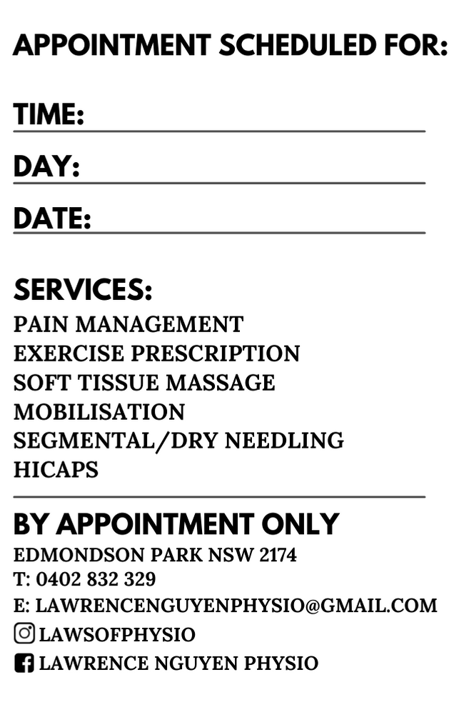 Oasis Physiotherapy | 1/239 Kurrajong Rd, Prestons NSW 2170, Australia | Phone: 0402 832 329