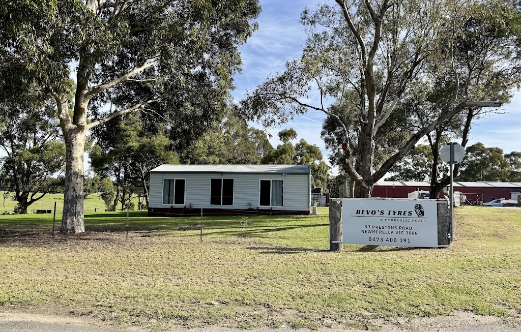 Bevo’s Tyres & Hydraulic Hoses | 97 Prestons Rd, Newmerella VIC 3888, Australia | Phone: 0473 400 191