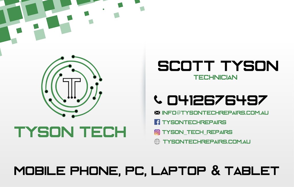 Tyson Tech | 7 Perry Cres, Burpengary East QLD 4505, Australia | Phone: 0412 676 497
