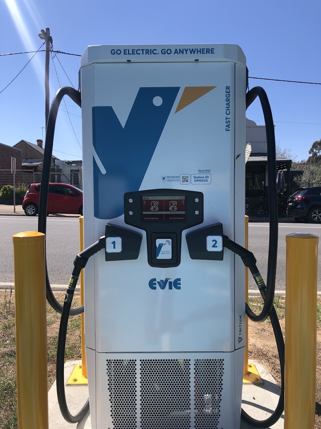 Evie Charging Station | In medium strip, opposite/101 High St, Avoca VIC 3467, Australia | Phone: 1300 463 843