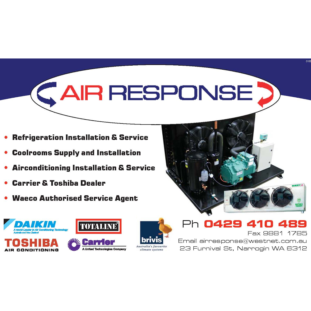 Air Response airresponse@westnet.com.au | 23 Furnival St, Narrogin WA 6312, Australia | Phone: 0429 410 489