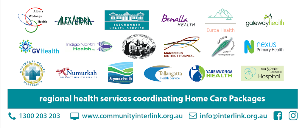 Community Interlink Benalla | health | 45 Coster St, Benalla VIC 3672, Australia | 1300203203 OR +61 1300 203 203