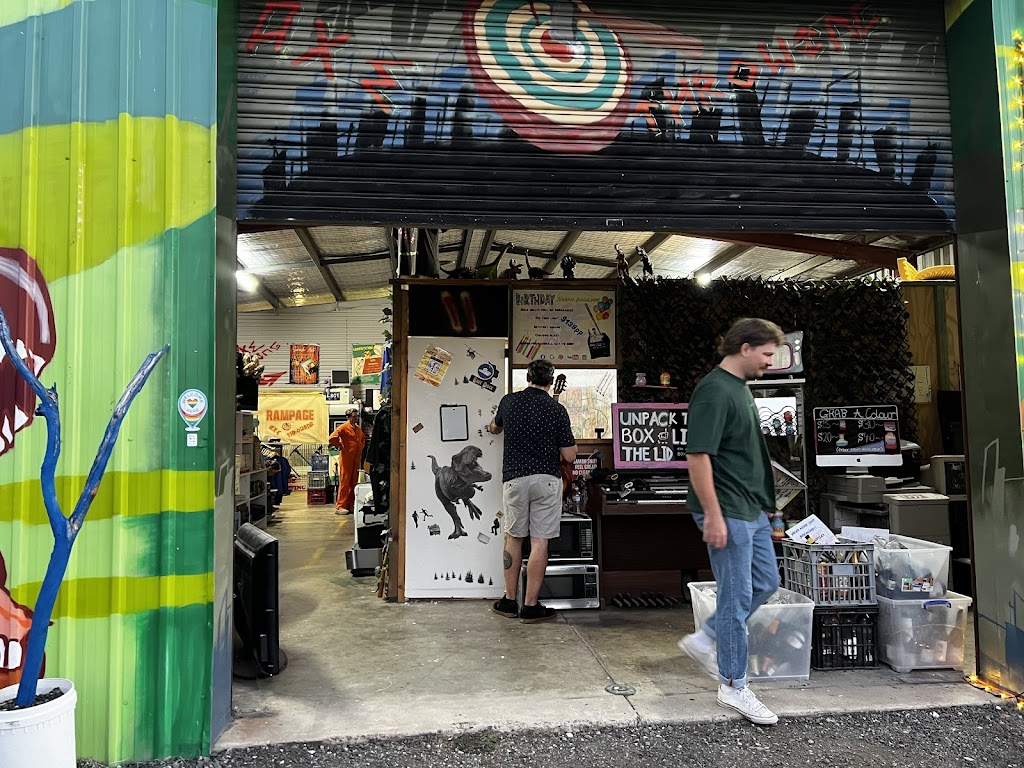 Rampage Axe Throwing | 83 Oxford St, North Booval QLD 4303, Australia | Phone: 1300 429 527