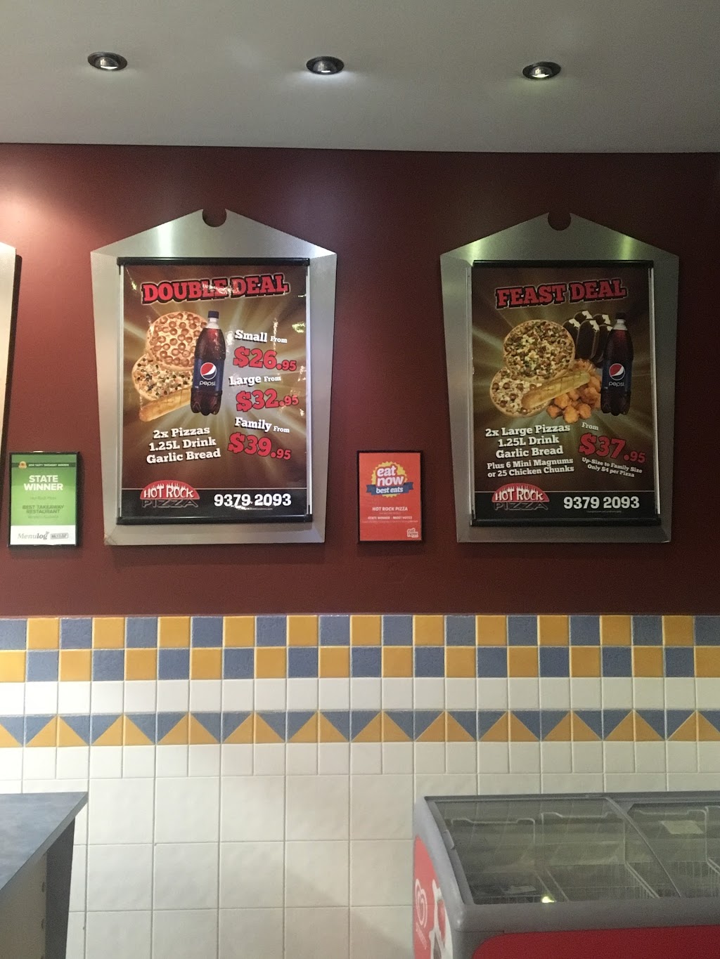 Hot Rock Pizza | restaurant | 5/85 Walter Rd E, Bassendean WA 6054, Australia | 0893792093 OR +61 8 9379 2093