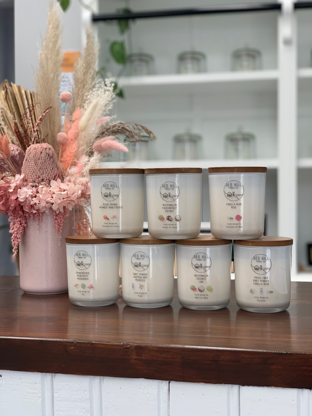 Red Hill Candle Co | home goods store | 1/4-6 Thomson Terrace, Dromana VIC 3936, Australia | 0487253111 OR +61 487 253 111