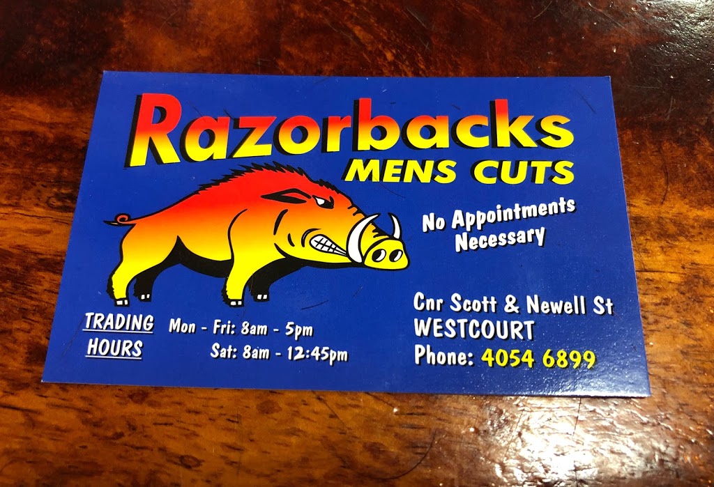 Razorbacks Mens Cuts | 169 Newell St, Westcourt QLD 4870, Australia | Phone: (07) 4054 6899