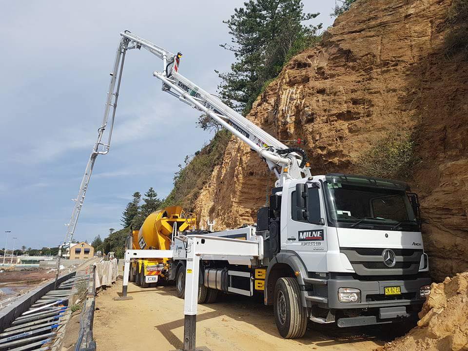 Milne Concrete Pumping | 8 McIntyre Way, Bomaderry NSW 2541, Australia | Phone: 0410 572 559