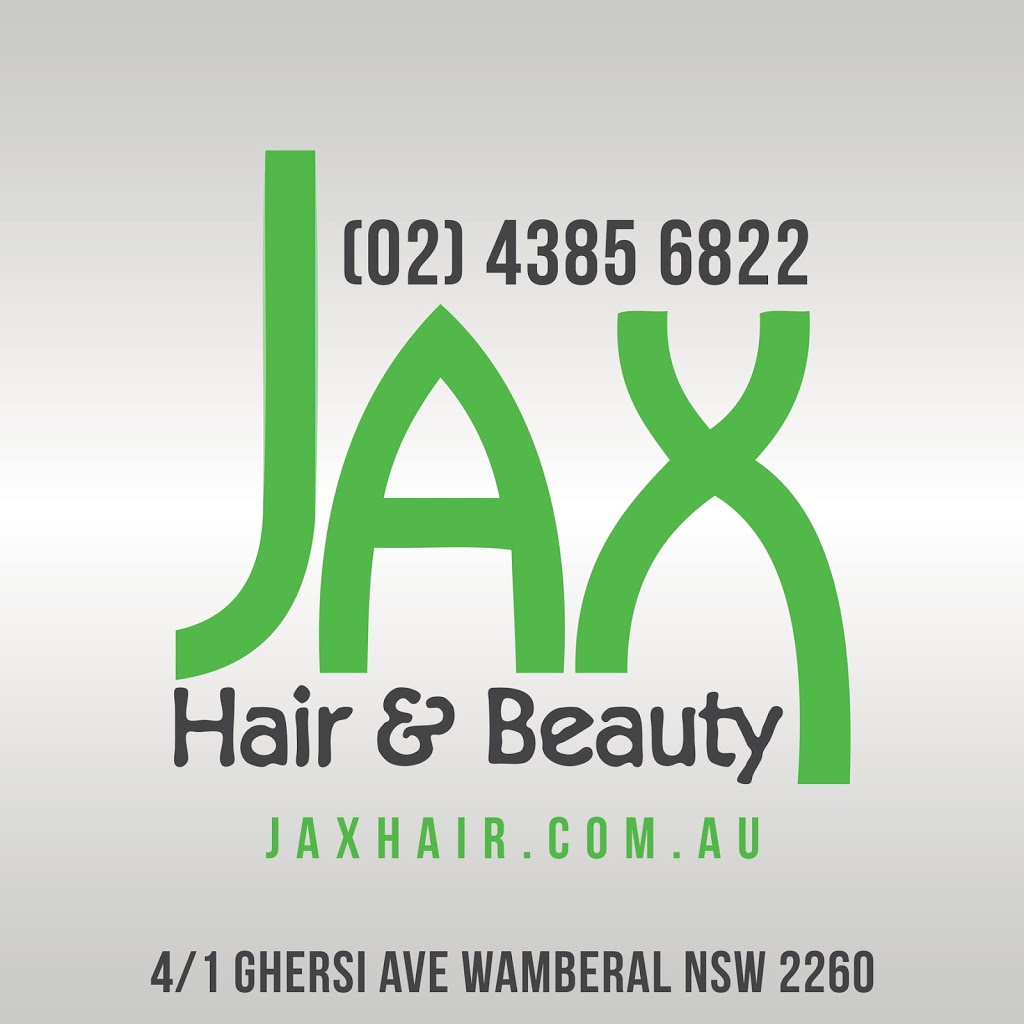 Jax Hair & Beauty - Wamberal | 4/1 Ghersi Ave, Wamberal NSW 2260, Australia | Phone: (02) 4385 6822