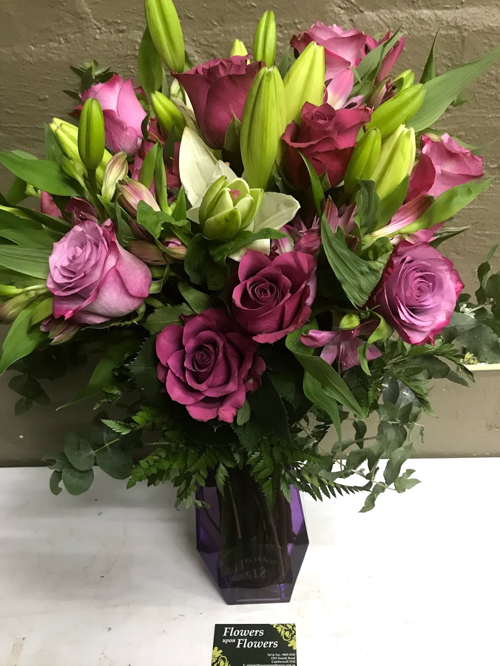 Flowers Upon Flowers | florist | 1353 Toorak Rd, Camberwell VIC 3124, Australia | 0398094540 OR +61 3 9809 4540