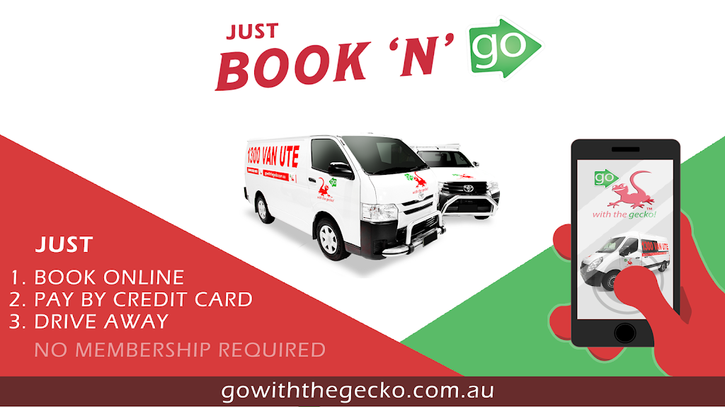 Go With The Gecko - Van Ute and Truck Hire | Bryant St, Rockdale NSW 2216, Australia | Phone: 1300 826 883