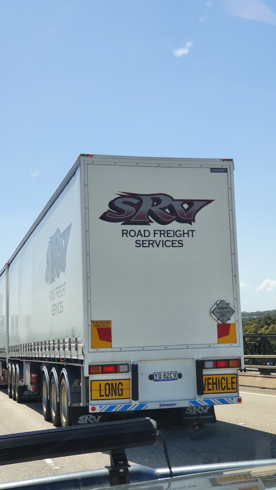 SRV Road Freight Services | 4208/64 Notar Dr, Ormeau QLD 4208, Australia | Phone: (07) 5549 0030