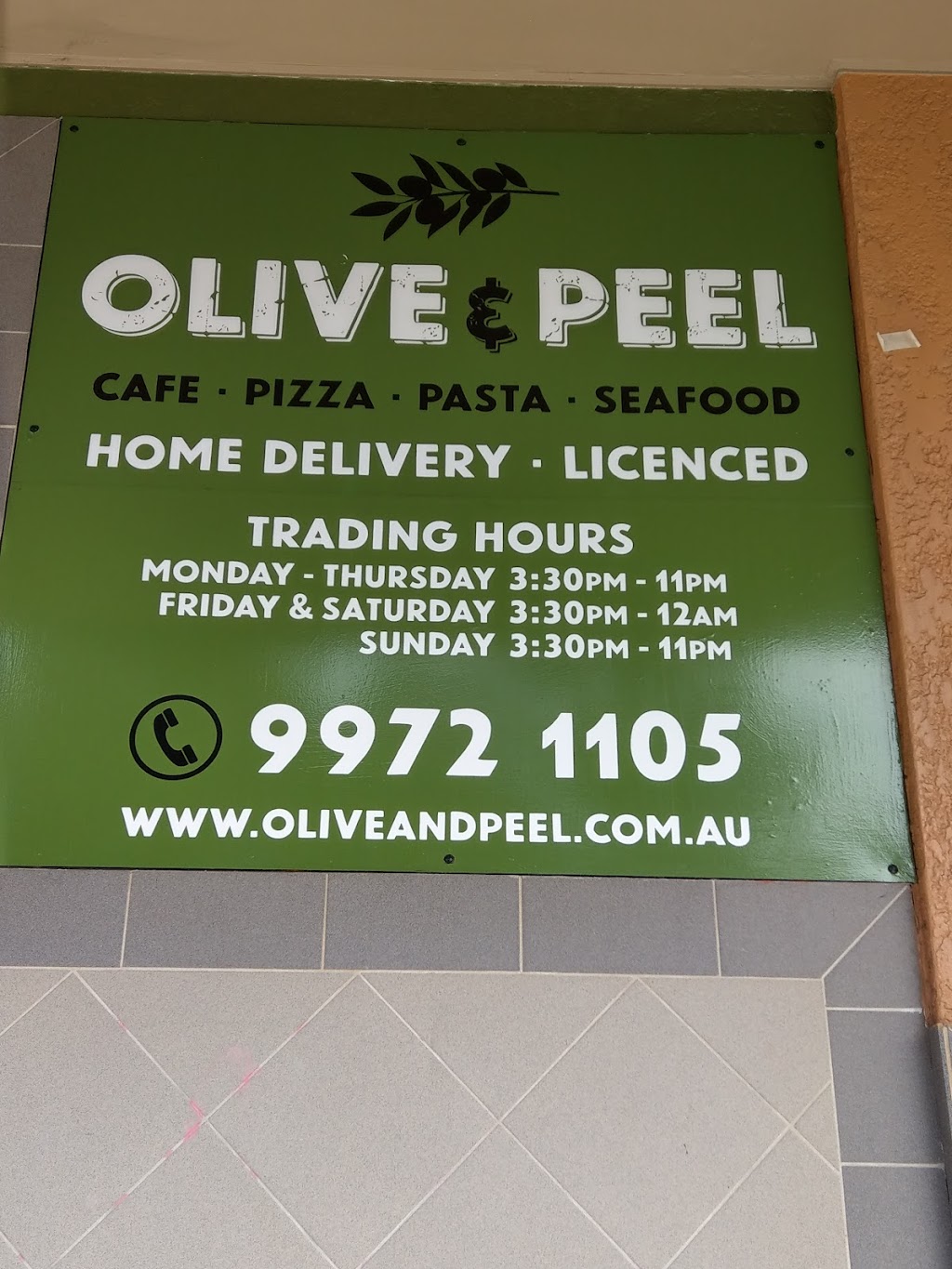 Olive & Peel | restaurant | 69 Howard Ave, Dee Why NSW 2099, Australia | 0299721105 OR +61 2 9972 1105