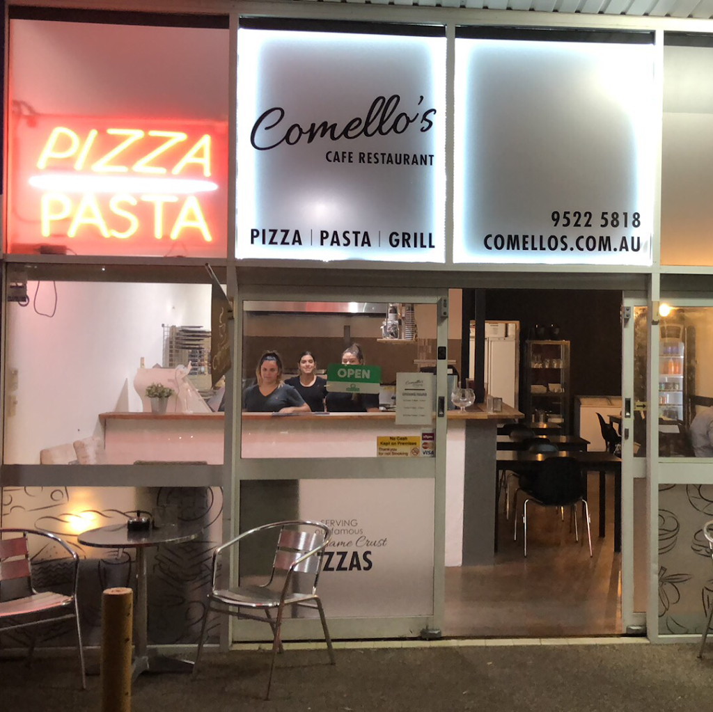 Comello’s Cafe Restaurant | restaurant | 3/282-288 Princes Hwy, Sylvania NSW 2224, Australia | 0295225818 OR +61 2 9522 5818
