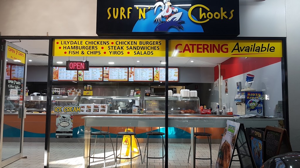 Surf N Chooks | restaurant | 13 Hutchinson St, Mount Barker SA 5251, Australia | 0883910844 OR +61 8 8391 0844