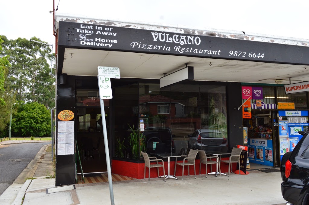 Vulcano Pizzeria & Restaurant | 40 Yates Ave, Dundas Valley NSW 2117, Australia | Phone: (02) 9872 6644