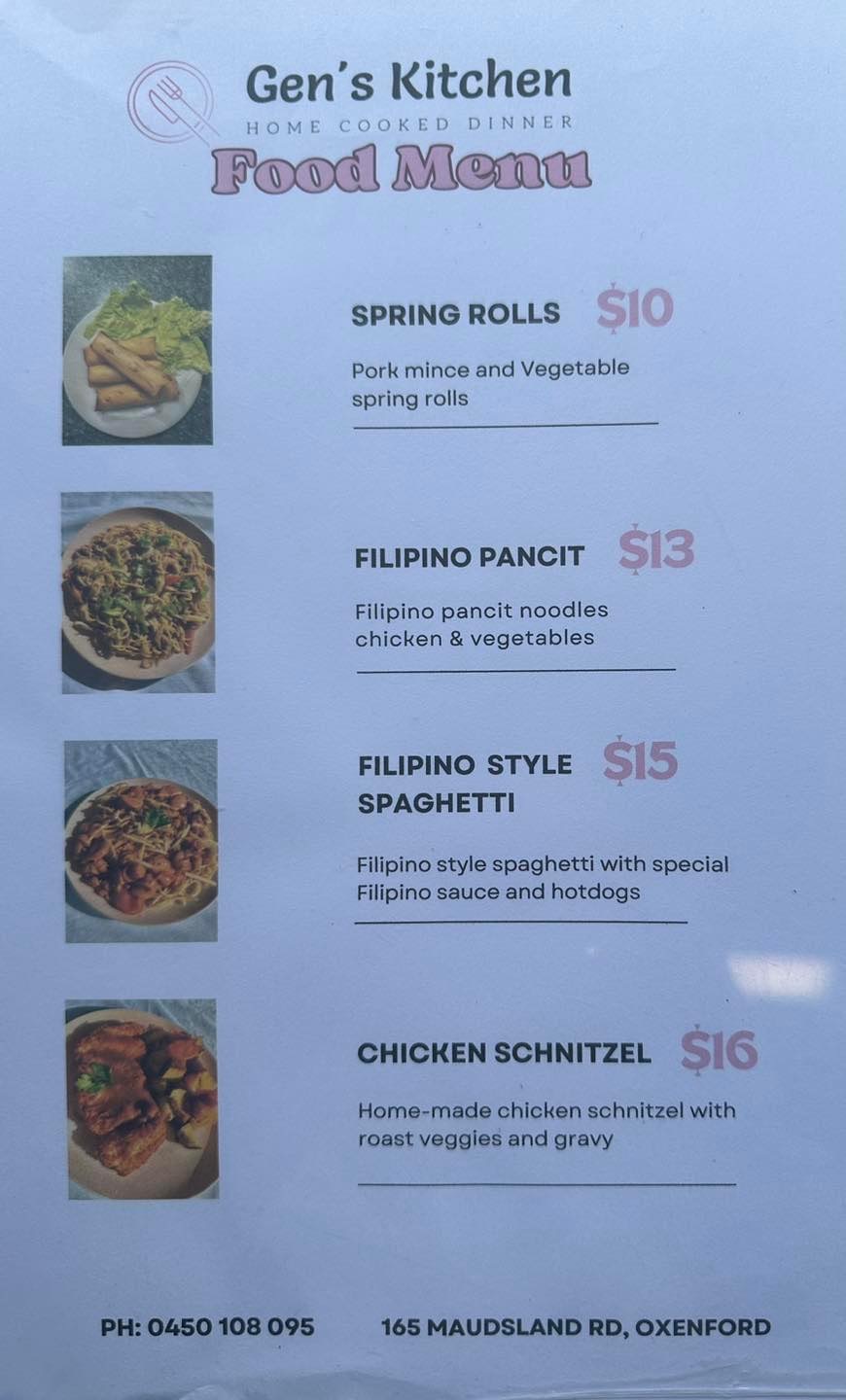 Gens Kitchen | 165 Maudsland Rd, Oxenford QLD 4210, Australia | Phone: 0450 108 095
