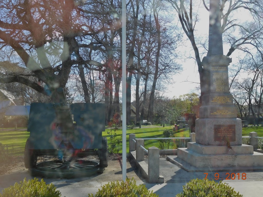 Soldiers memorial | park | 10/12 Lonsdale Promenade, Westbury TAS 7303, Australia