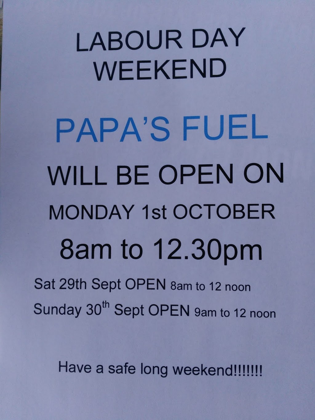 Murrumbigee Petroleum (Papas Fuel) | 45a We St, Balranald NSW 2715, Australia | Phone: (03) 5020 1734