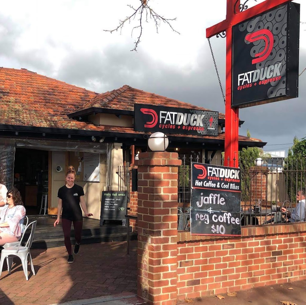 Fat Duck Cycles and Espresso | bicycle store | 6 Prince St, Busselton WA 6280, Australia | 0897542000 OR +61 8 9754 2000