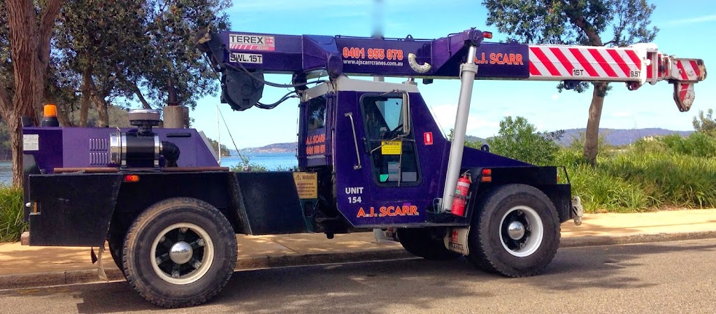 A.J. Scarr Cranes | 96a Church Rd, Tuggerah NSW 2259, Australia | Phone: 0401 955 078