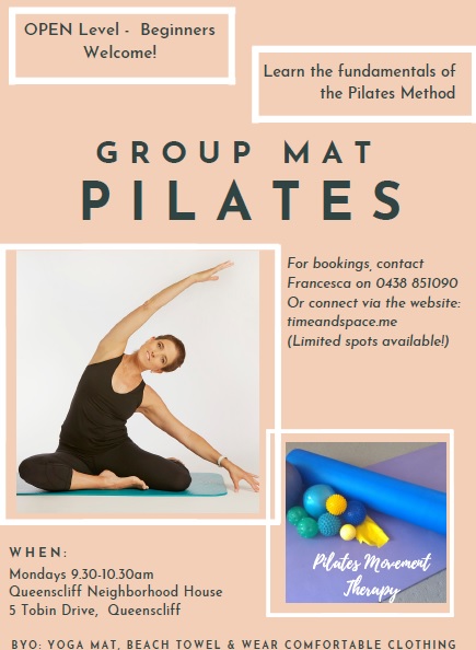 Time and Space Pilates and beyond | gym | 20 Bethune St, Queenscliff VIC 3225, Australia | 0438851090 OR +61 438 851 090