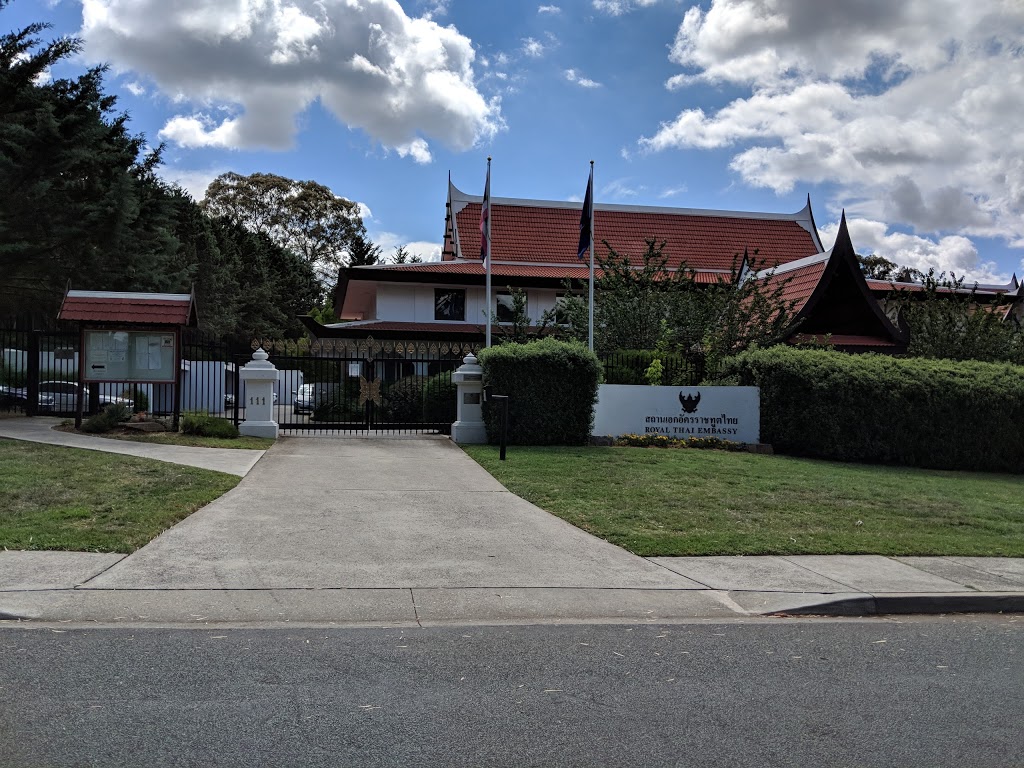 Royal Thai Embassy | embassy | 111 Empire Circuit, Yarralumla ACT 2600, Australia | 0262060100 OR +61 2 6206 0100