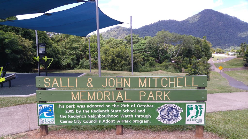 Salli And John Mitchell Memorial Park | park | Access also off Eucalyptus Drive, Jungara Rd, Redlynch QLD 4870, Australia | 0740443044 OR +61 7 4044 3044