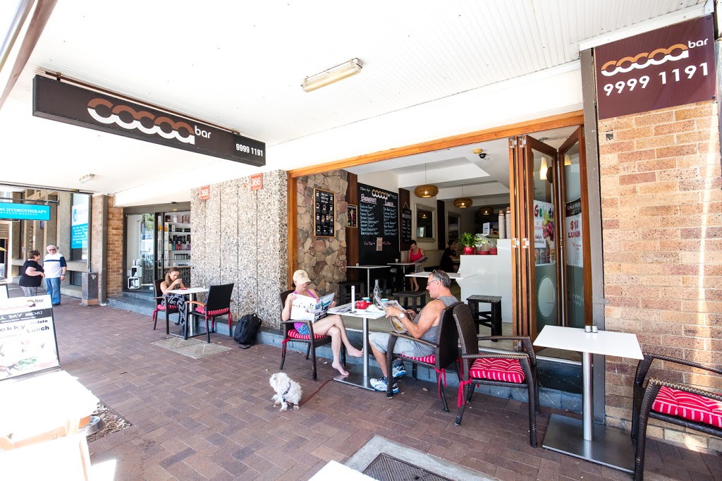 Cocoa Bar | 366 Barrenjoey Rd, Newport NSW 2106, Australia | Phone: (02) 9999 1191