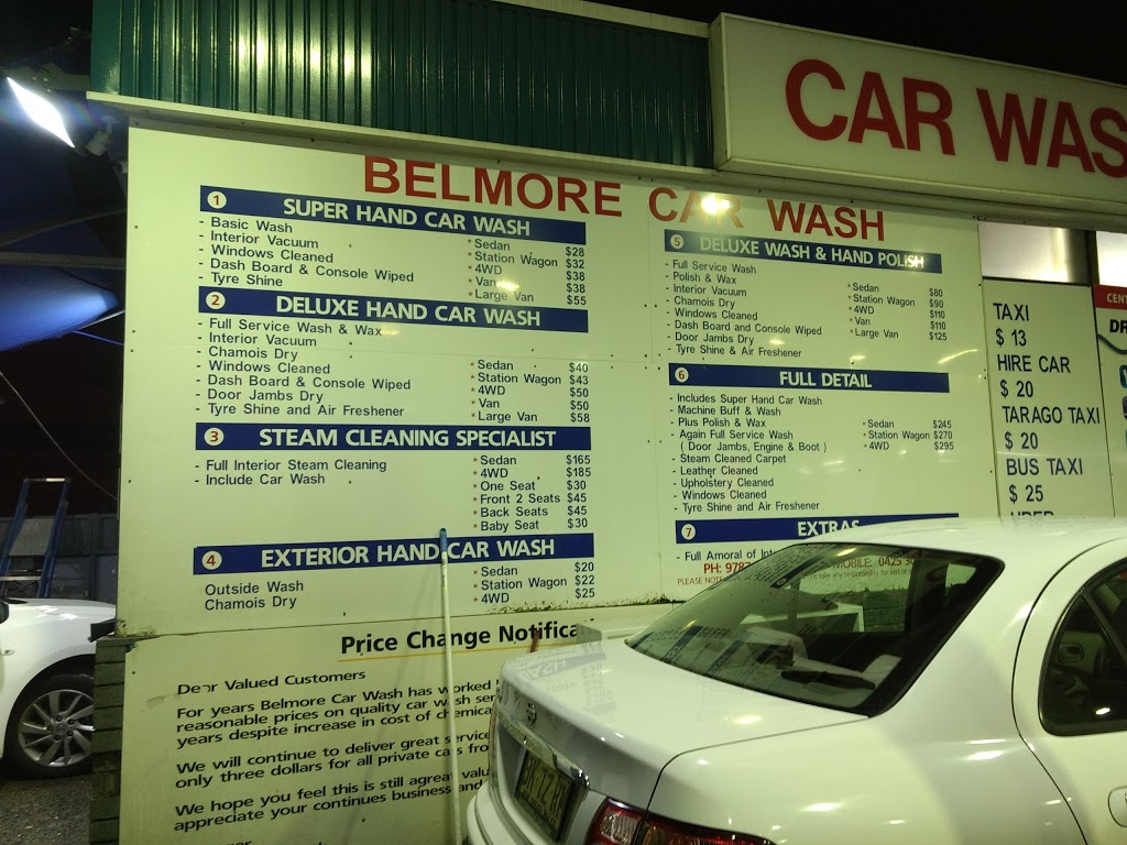 Belmore Car Wash | 607 Canterbury Rd, Belmore NSW 2192, Australia | Phone: (02) 9787 9999