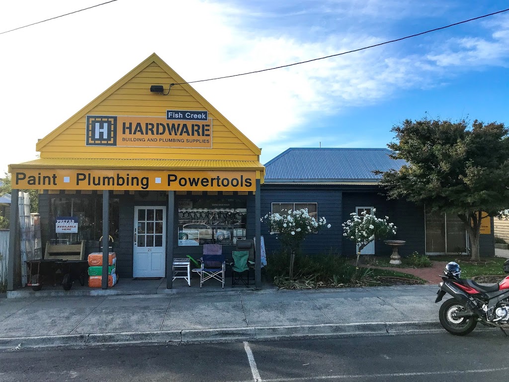 Prom Coast H Hardware Fish Creek | hardware store | 21 Falls Rd, Fish Creek VIC 3959, Australia | 0356832378 OR +61 3 5683 2378