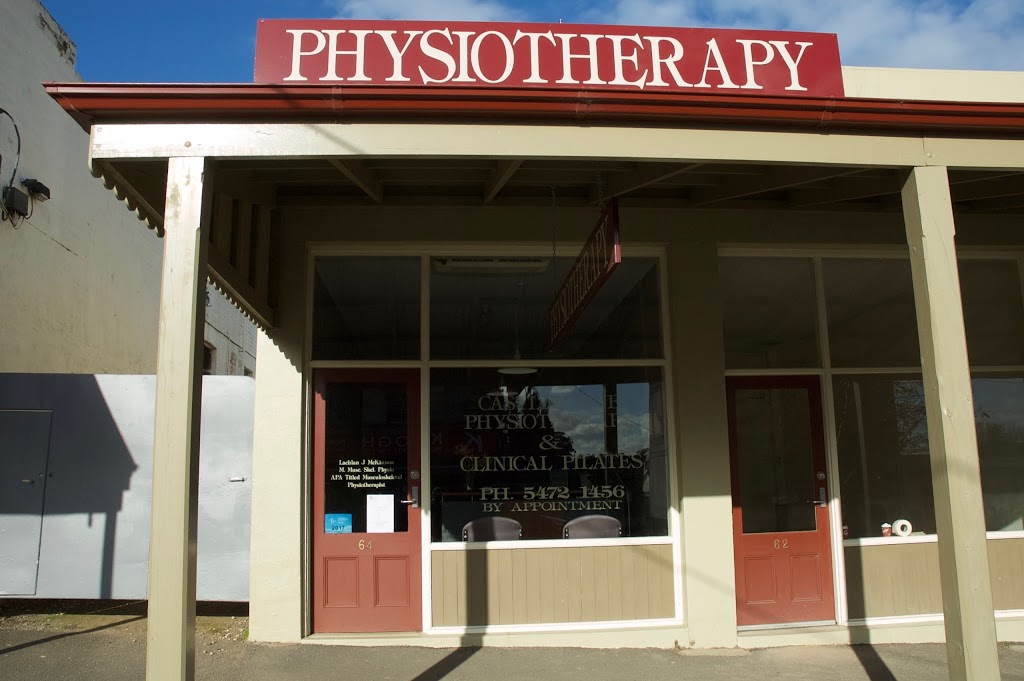 Castlemaine Physiotherapy & Clinical Pilates | physiotherapist | 64 Hargraves St, Castlemaine VIC 3450, Australia | 0354721456 OR +61 3 5472 1456