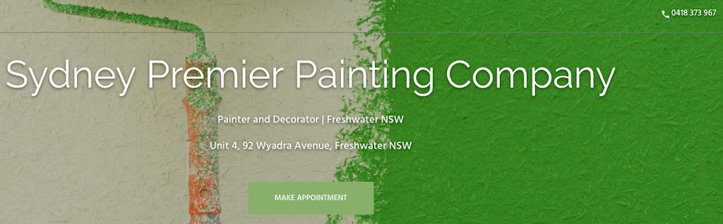 Sydney Premier Painting | 2/309 Sydney Rd, Balgowlah NSW 2093, Australia | Phone: 0418 373 967