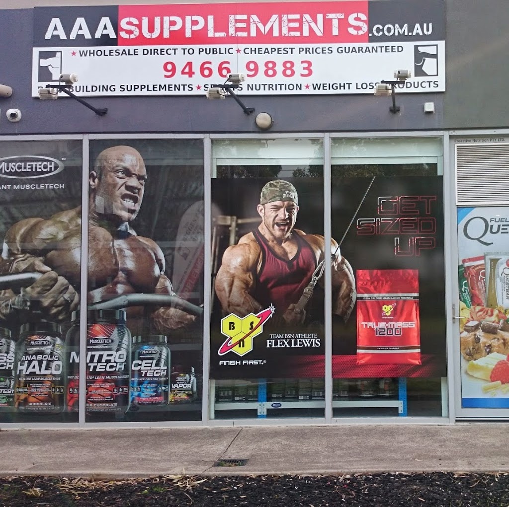 AAA Supplements Bundoora | 1/1159 Plenty Rd, Bundoora VIC 3083, Australia | Phone: (03) 9466 9883