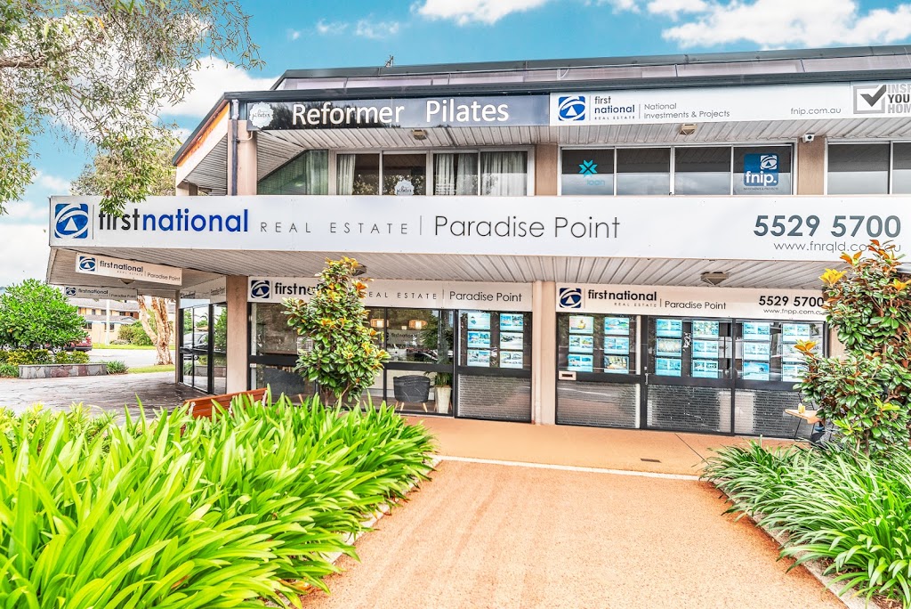 First National Real Estate Paradise Point | 3/2 Grice Ave, Paradise Point QLD 4216, Australia | Phone: (07) 5529 5700