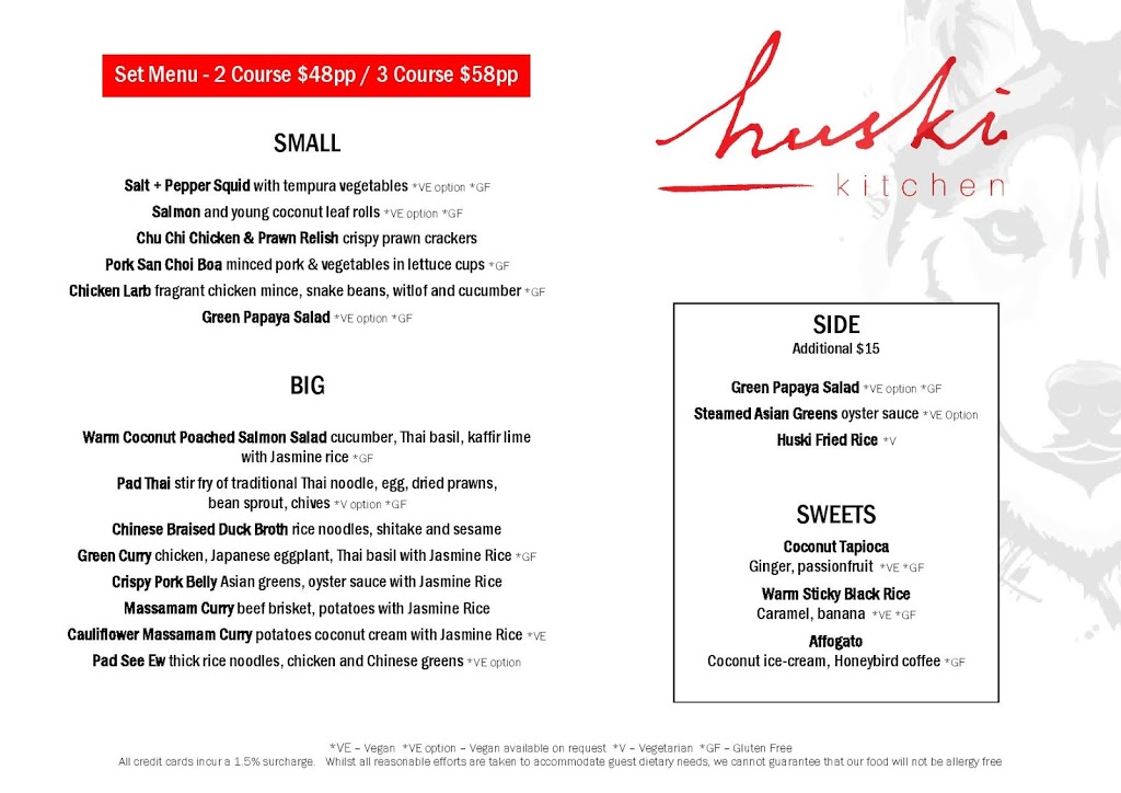 Huski Kitchen | restaurant | 3 Sitzmark St, Falls Creek VIC 3699, Australia | 0357583863 OR +61 3 5758 3863