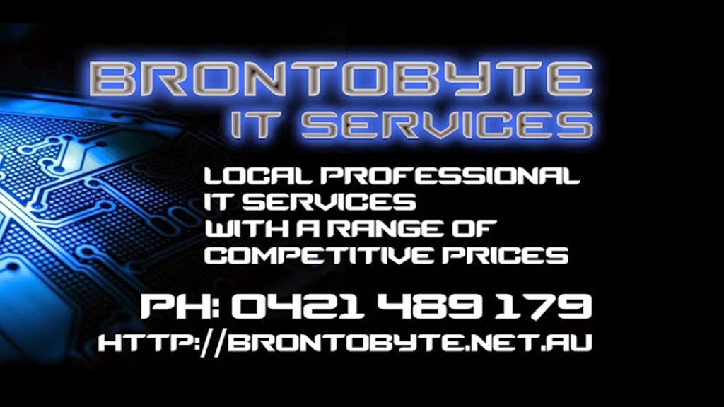 Brontobyte IT Services | 6 Lindsay St, Frankston North VIC 3200, Australia | Phone: 0421 489 179