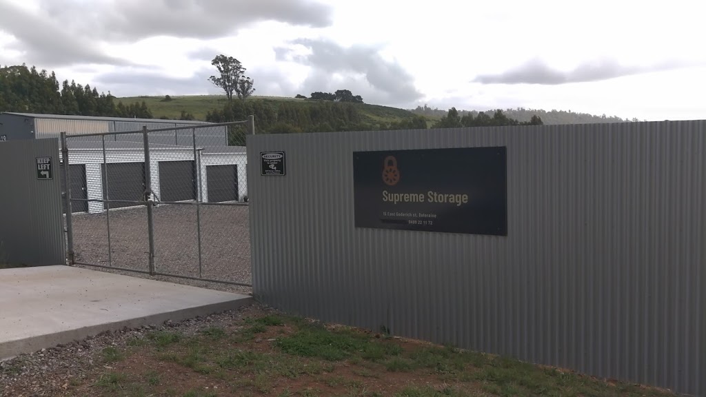 Supreme Storage | storage | Deloraine TAS 7304, Australia | 0409221172 OR +61 409 221 172