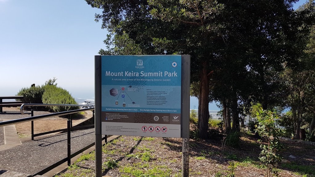 Mount Keira Lookout | Keira Summit Track, Mount Keira NSW 2500, Australia | Phone: (02) 4227 7667