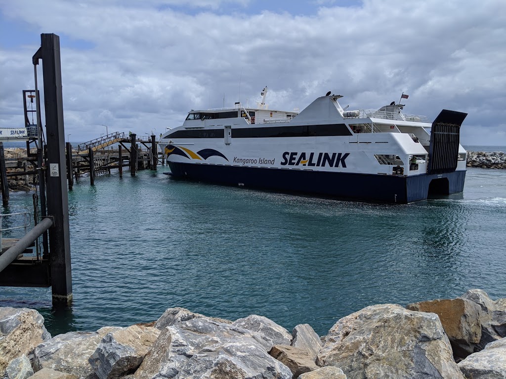 SeaLink Ferry Terminal - Cape Jervis | Flinders Dr, Cape Jervis SA 5204, Australia | Phone: 13 13 01