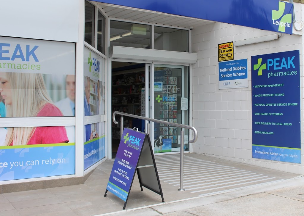 Peak Pharmacy Leopold | store | 20 Dorothy St, Leopold VIC 3224, Australia | 0352502744 OR +61 3 5250 2744