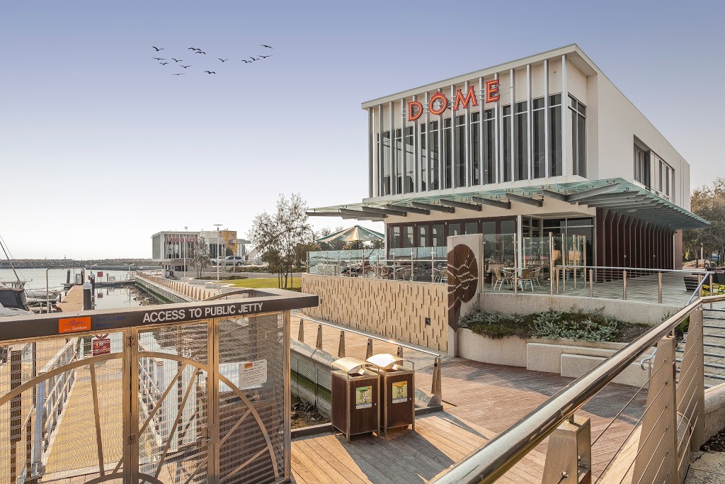 Dôme Café - Port Coogee | Maraboo Wharf, North Coogee WA 6166, Australia | Phone: (08) 9395 7013