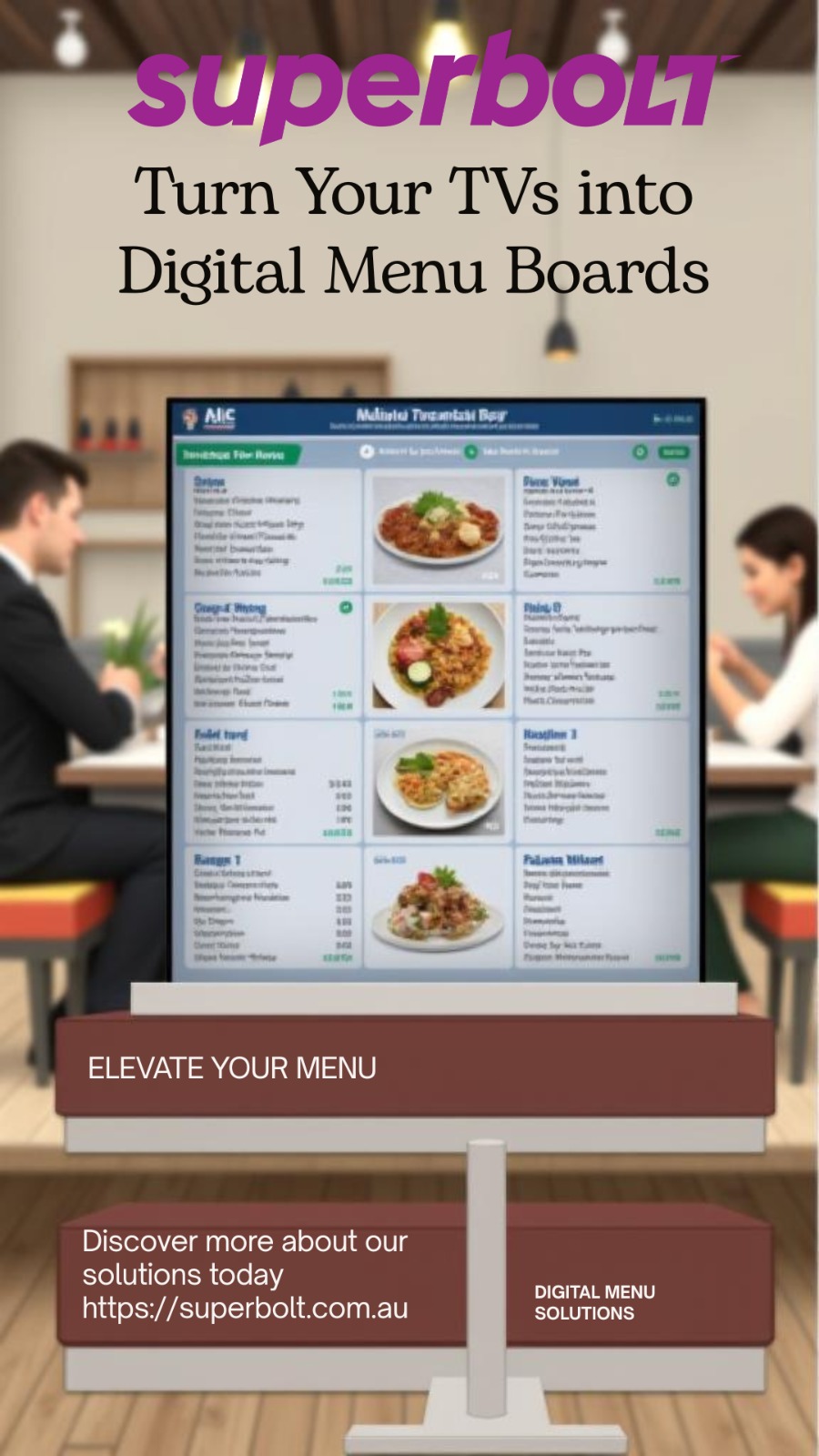 Superbolt Digital Signage | 24 Industrial Dr, Pakenham VIC 3810, Australia | Phone: (03) 5929 8388