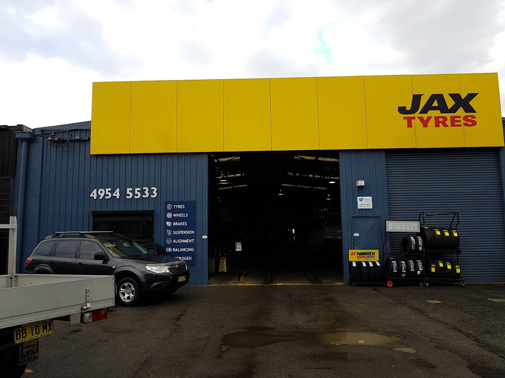 JAX Tyres Warners Bay | car repair | 62 Medcalf St, Warners Bay NSW 2282, Australia | 0249545533 OR +61 2 4954 5533