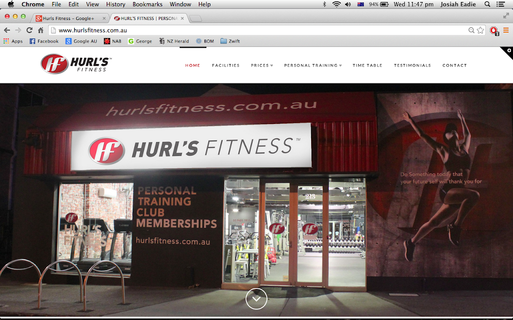 Hurls Fitness | gym | 213 Queens Parade, Clifton Hill VIC 3068, Australia | 0394811911 OR +61 3 9481 1911