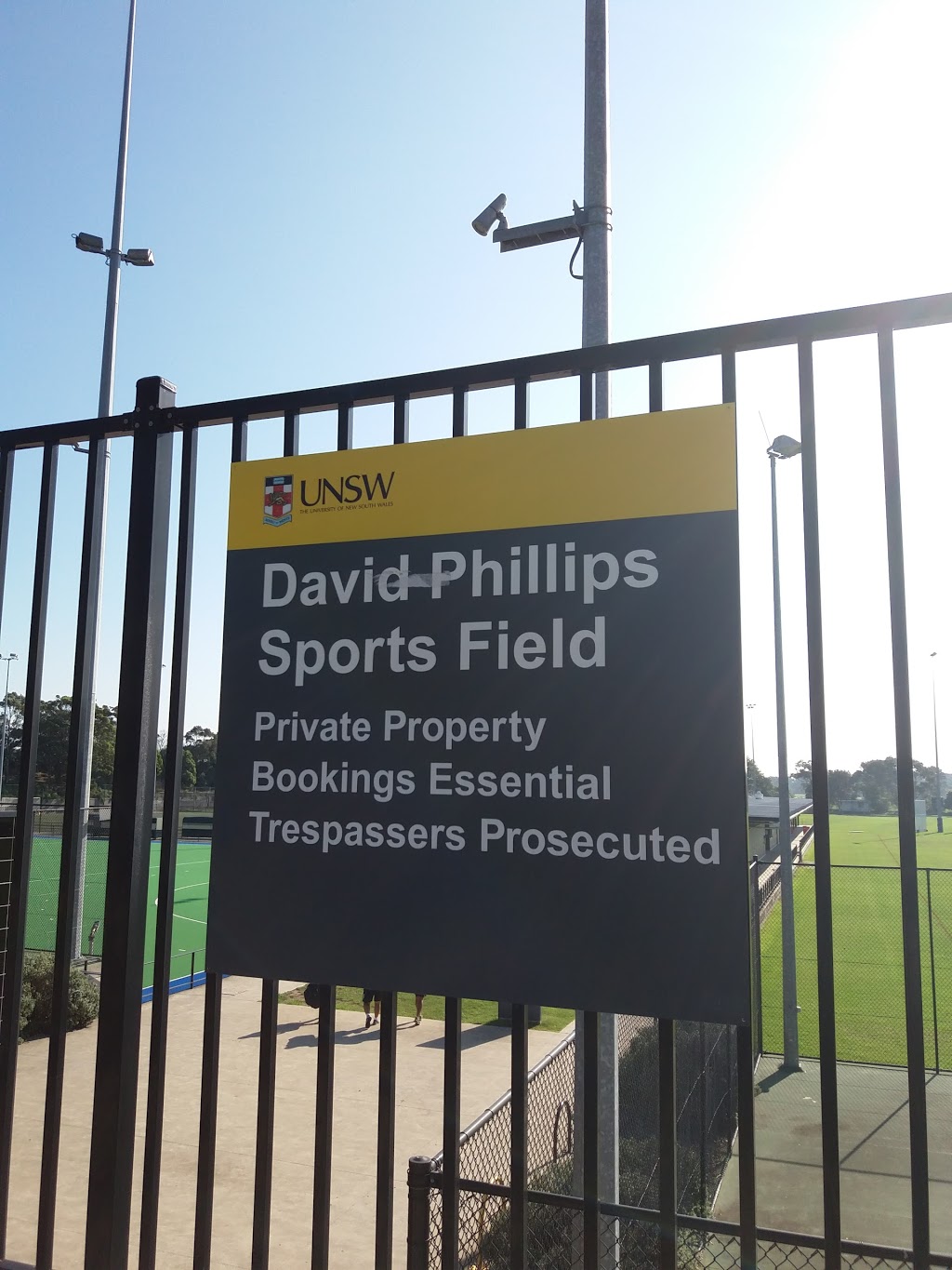 UNSW David-Phillips Sport Field | 32 Banks Ave, Pagewood NSW 2035, Australia